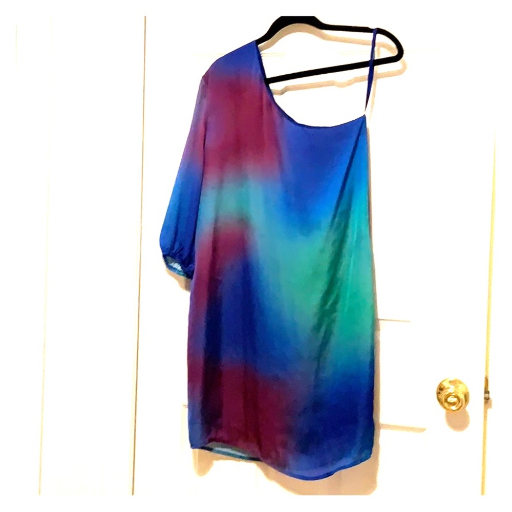Asymmetrical Ombré Dress